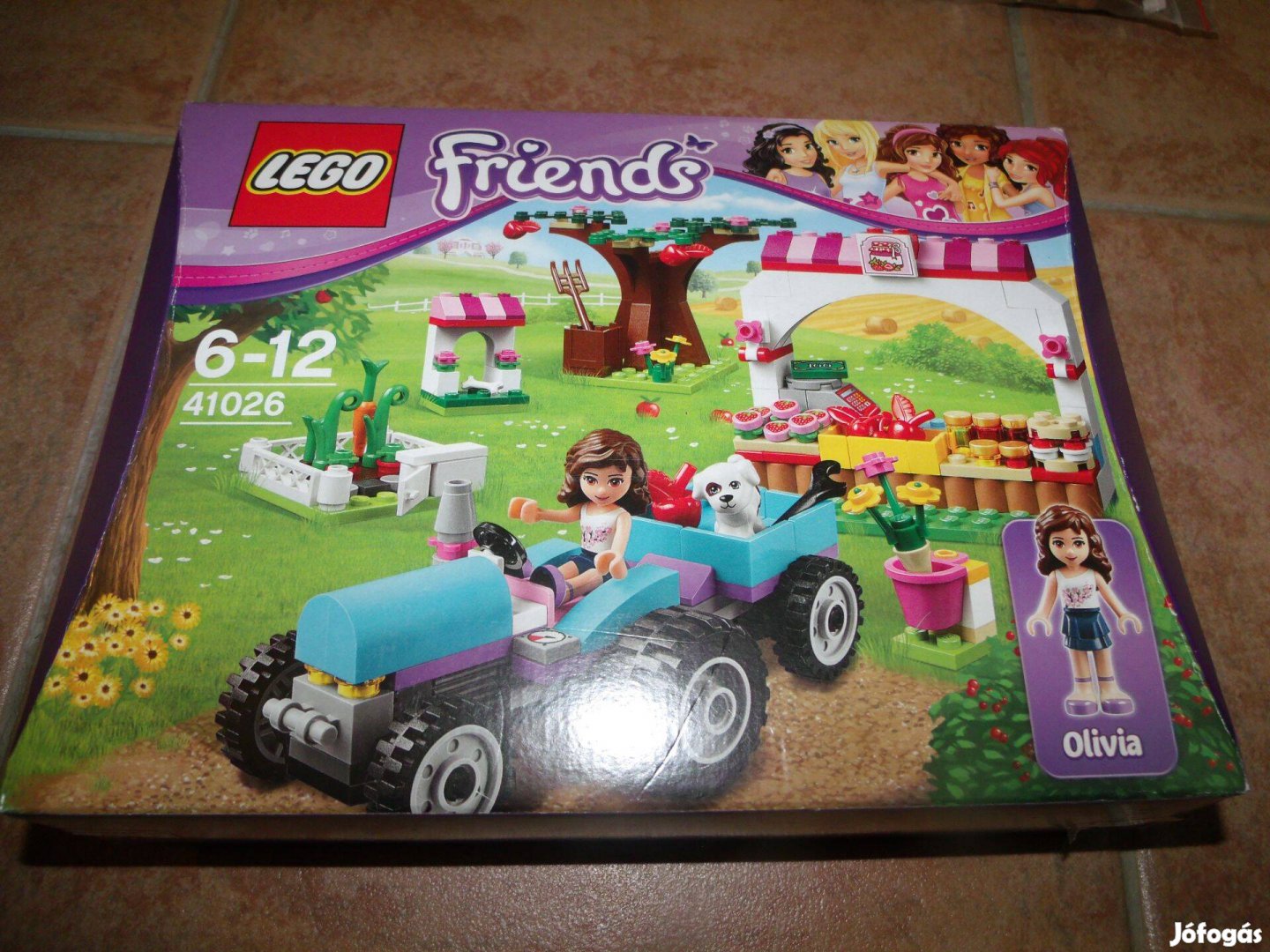 Lego Friends 41026 Termés betakarítás Olivia farm traktor