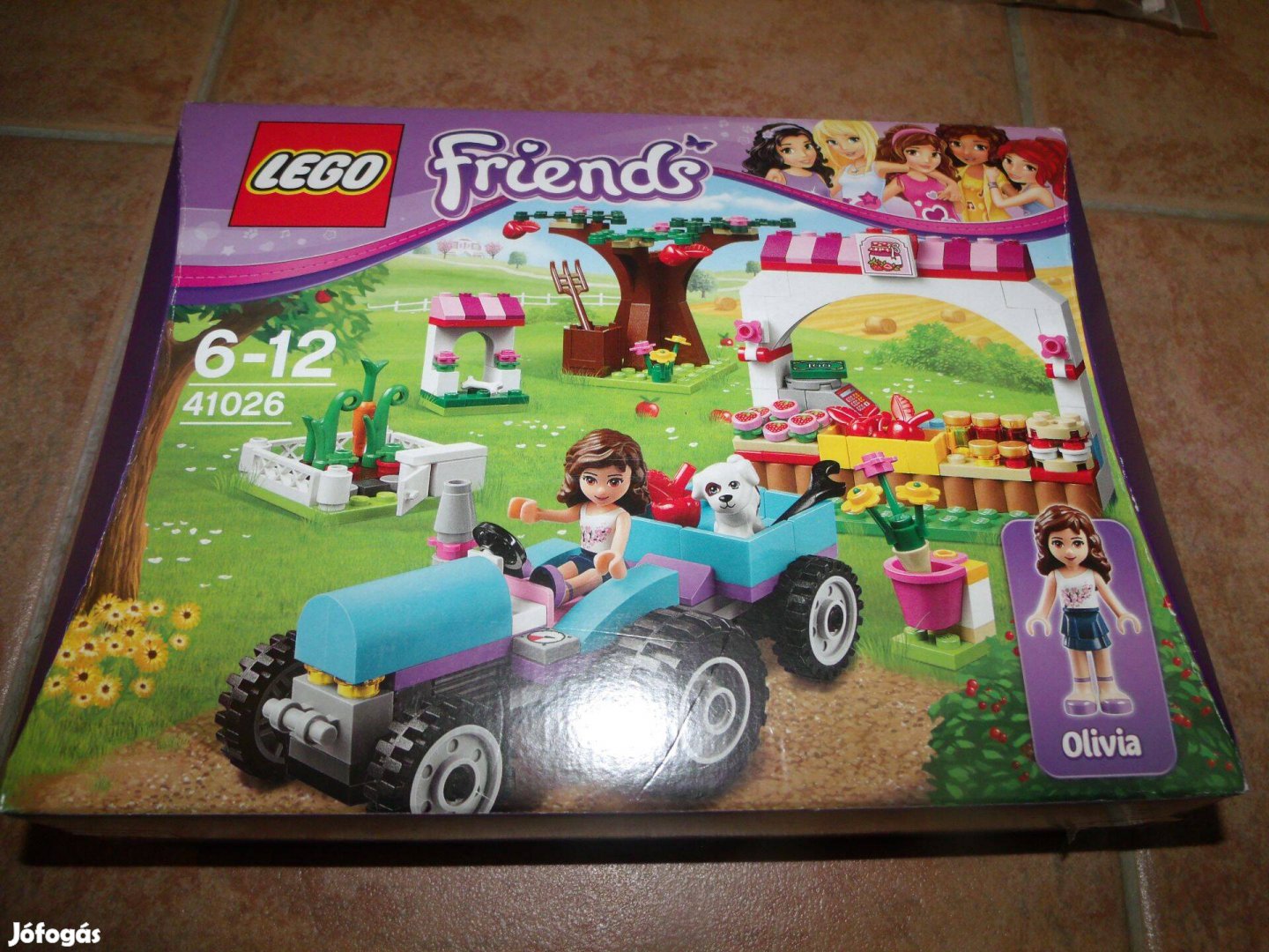 Lego Friends 41026 Termés betakarítás Olivia farm traktor