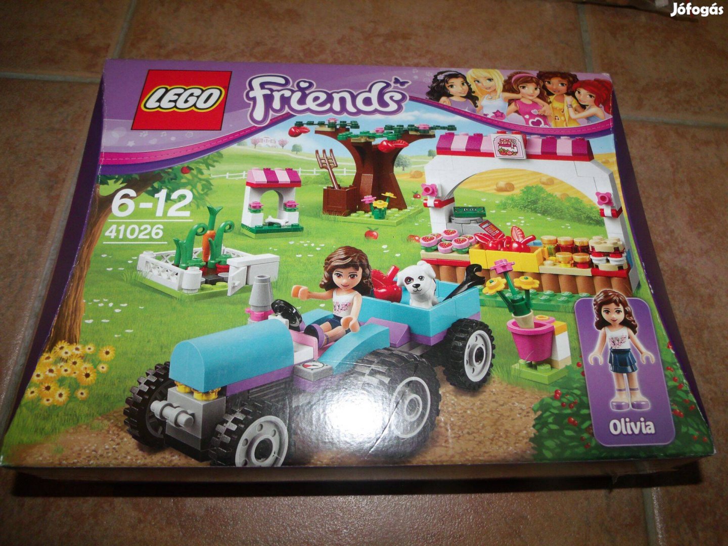 Lego Friends 41026 Termés betakarítás Olivia farm traktor