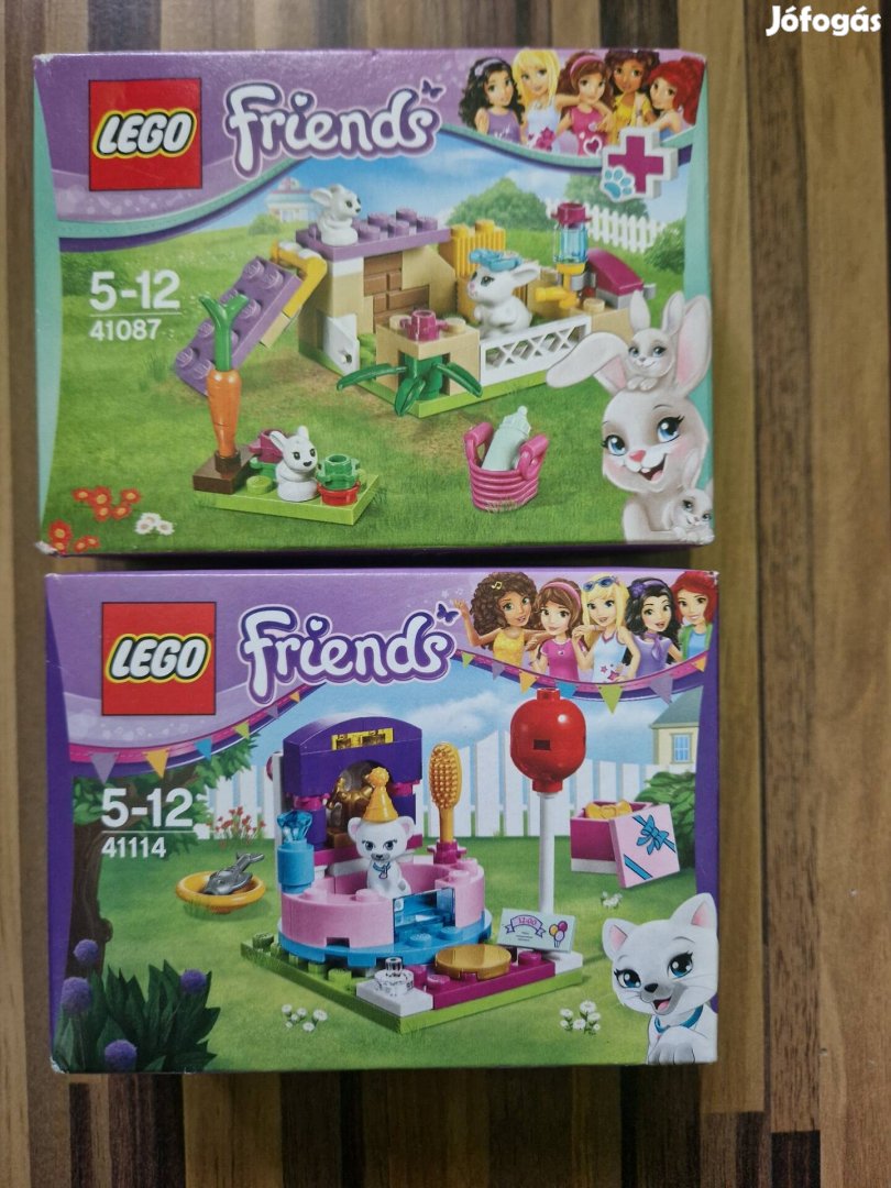 Lego Friends 41087 Nyuszi és a kicsik. 41114 Öltözködés a partira