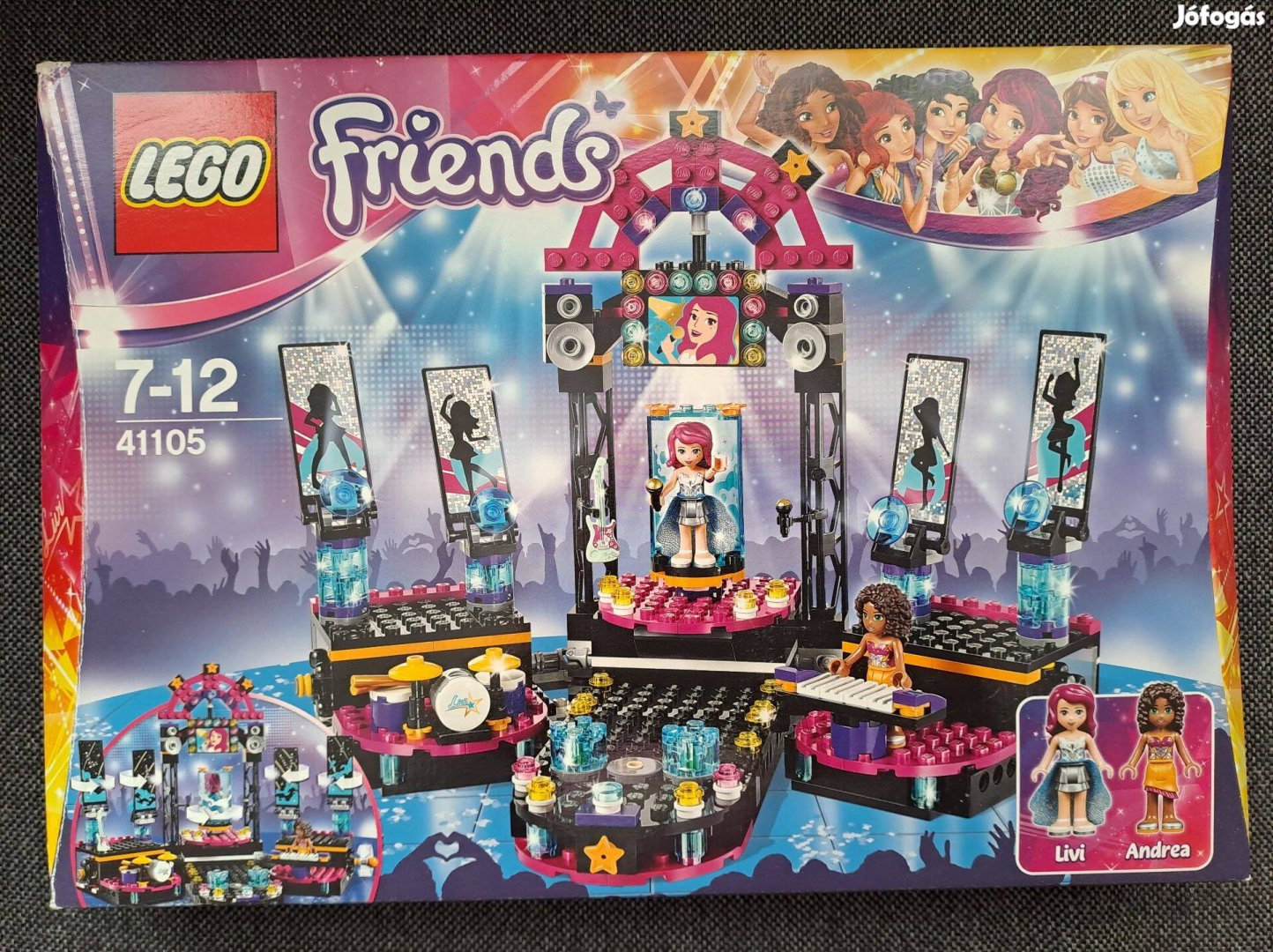 Lego Friends 41105 Popsztár színpad