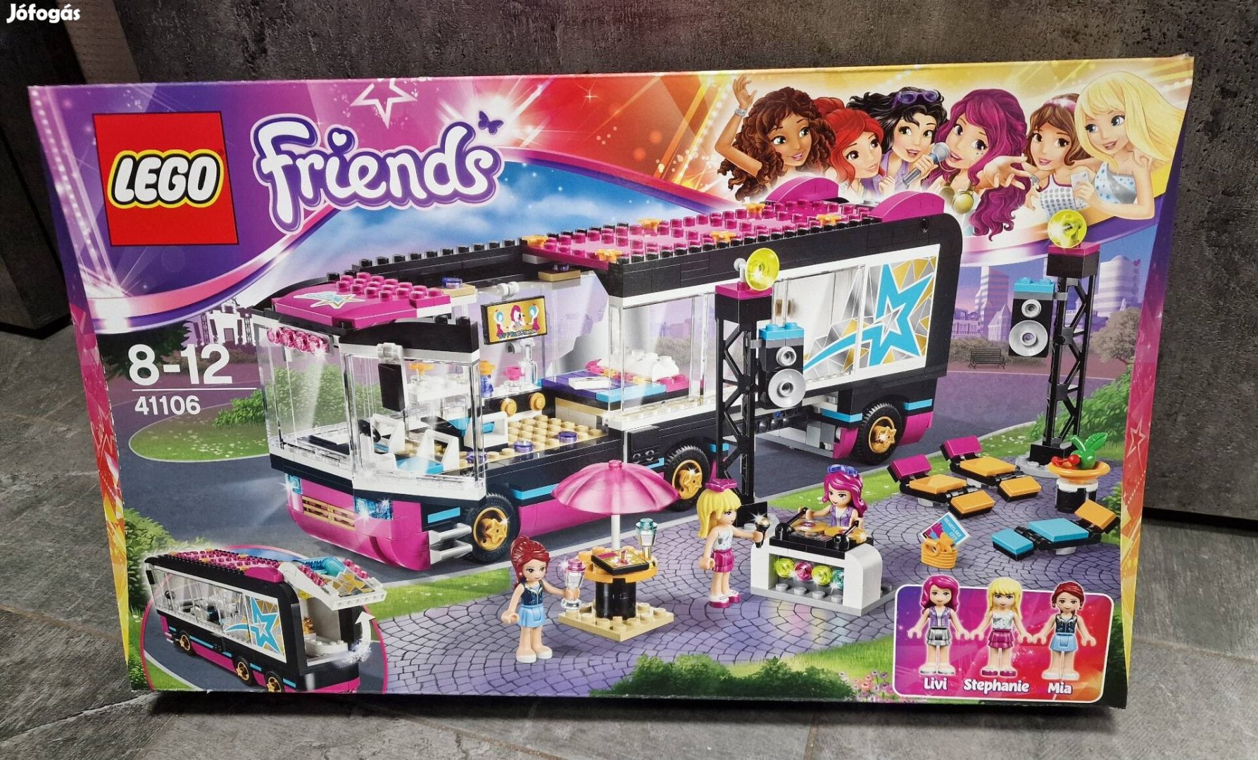 Lego Friends 41106 Popsztar utazóbusz