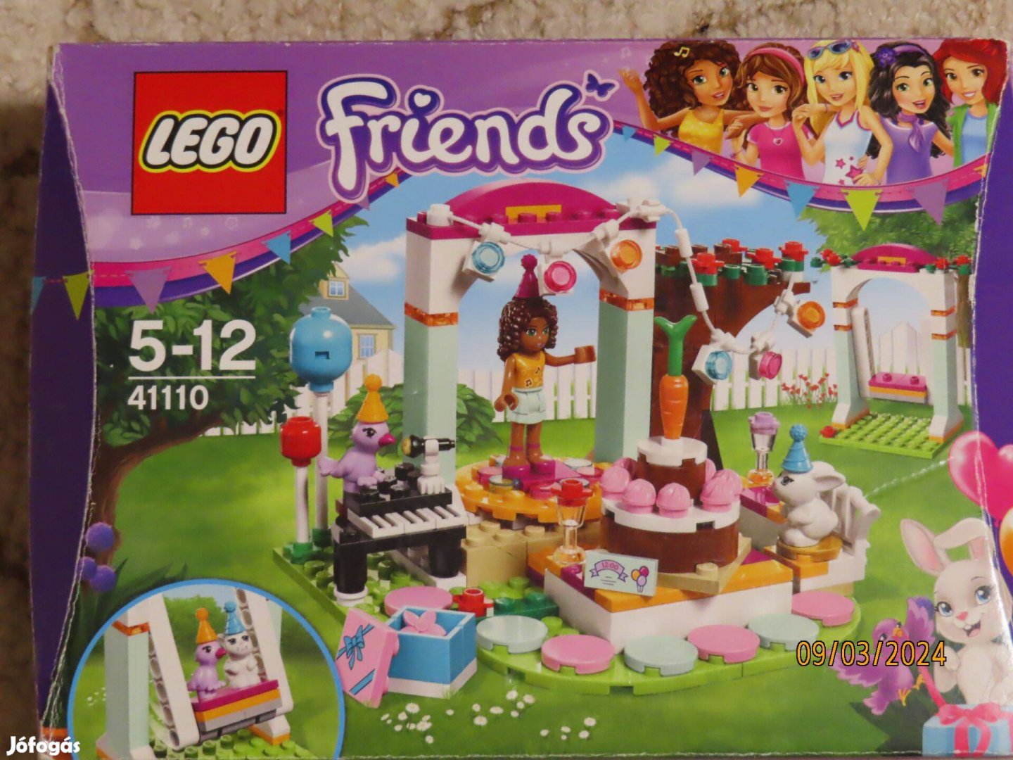 Lego Friends 41110 Születésnapi zsúr