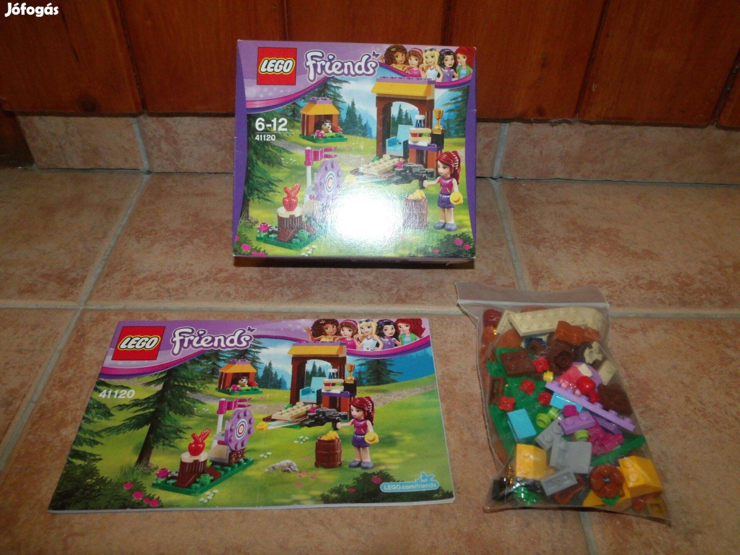 Lego Friends 41120 Íjászat a kalandtáborban újszerű Mia