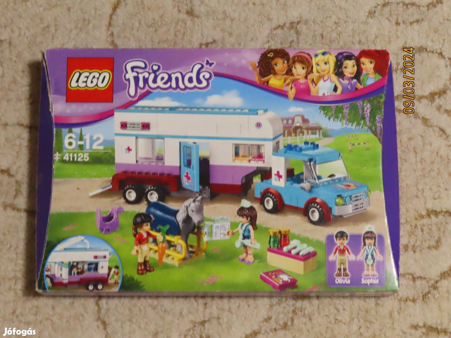 Lego Friends 41125 Állatorvosi lószállító