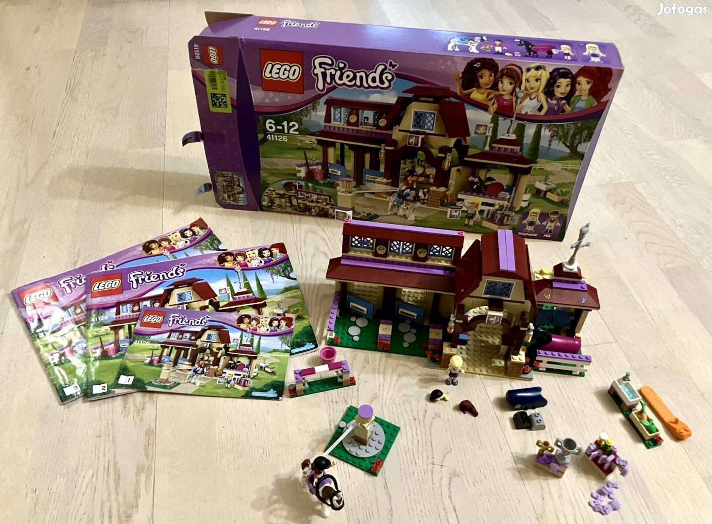 Lego Friends 41126 Heartlake lovasklub (6-12) hiánytalanul, újszerűen