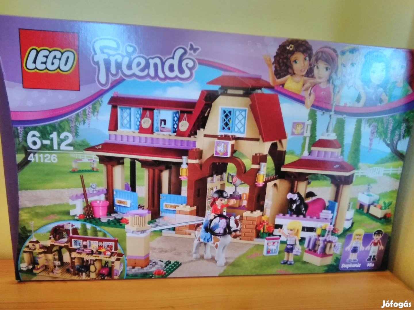 Lego Friends 41126 Heartlake lovasklub, új, bontatlan