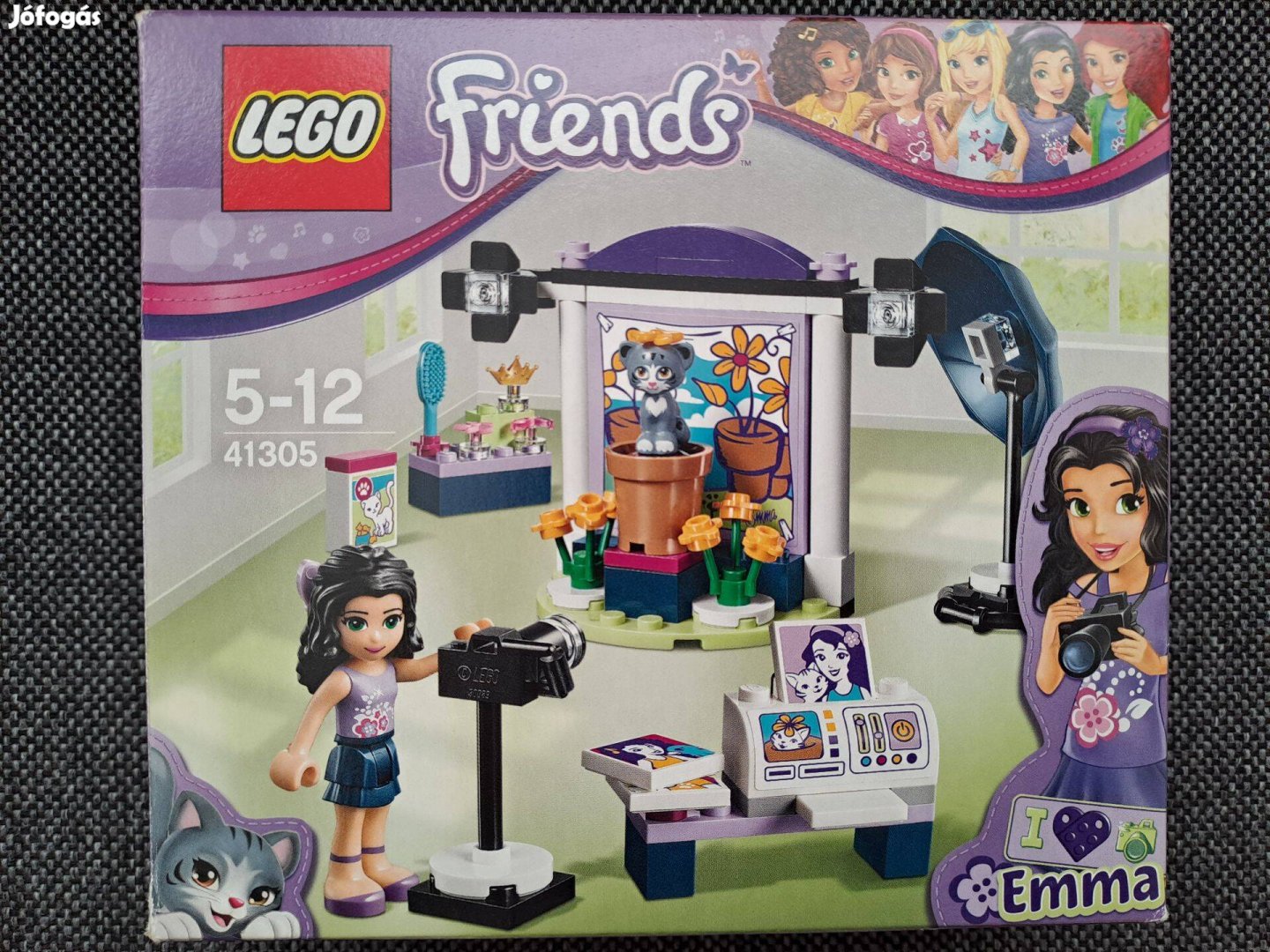 Lego Friends 41305 Emma fotóstúdiója