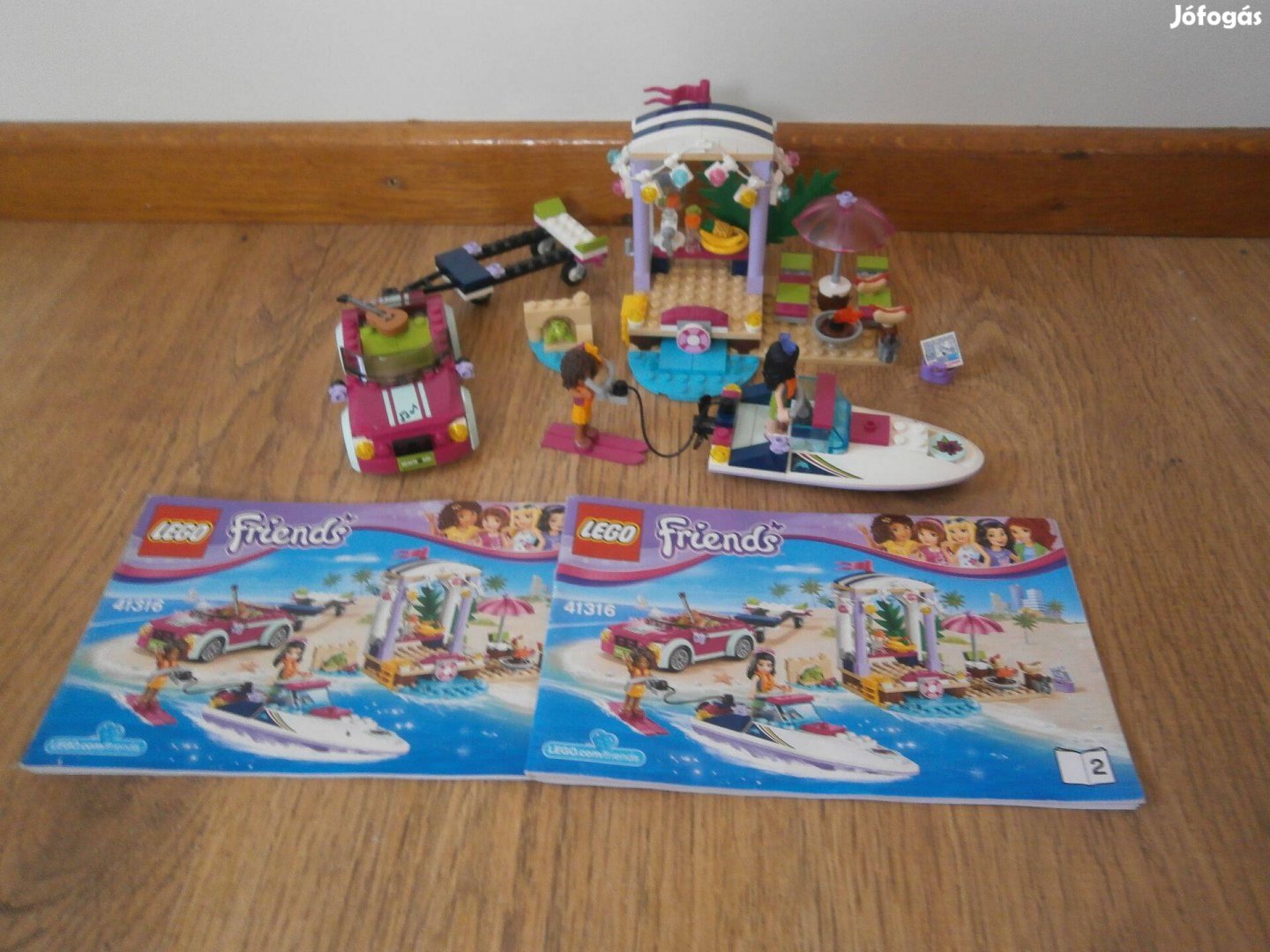 Lego Friends 41316 Andrea verseny motorcsónak szállítója