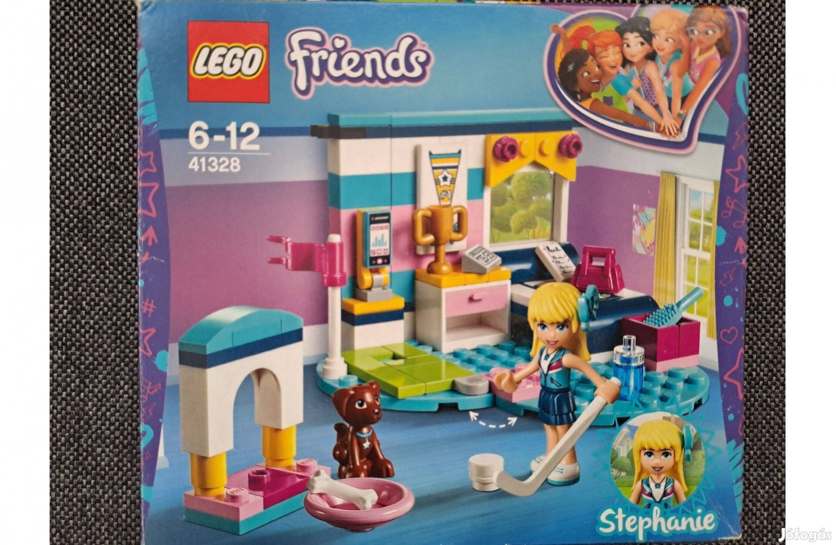 Lego Friends 41328 Stephanie hálószobája