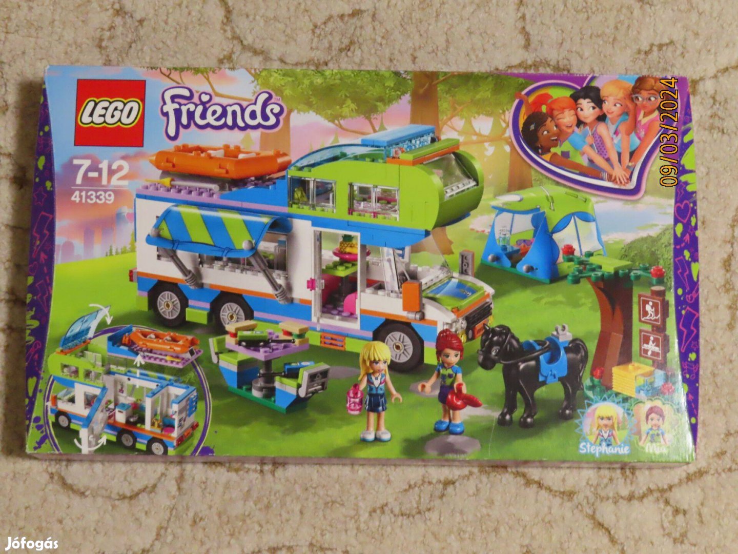 Lego Friends 41339 Mia lakókocsija