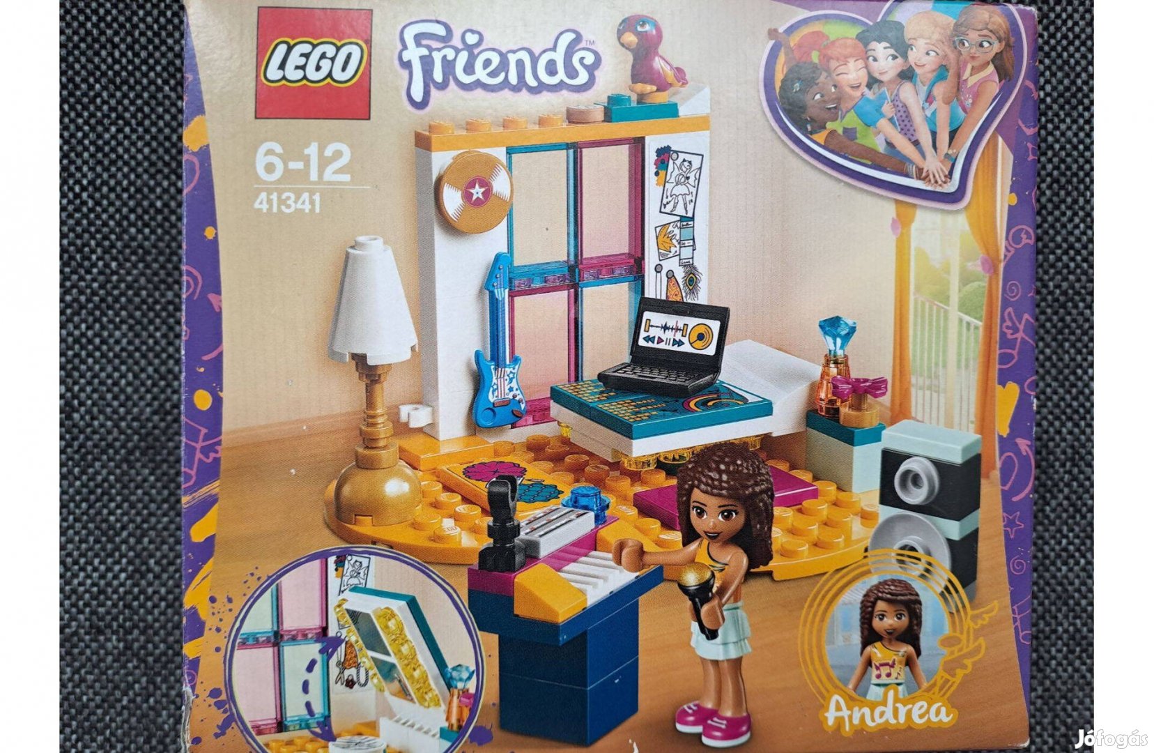 Lego Friends 41341 Andrea hálószobája