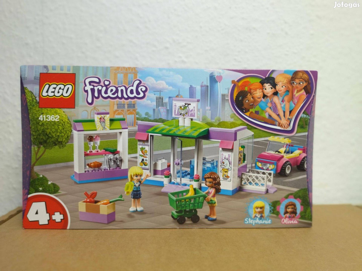 Lego Friends 41362 Heartlake City Szupermarket új, bontatlan