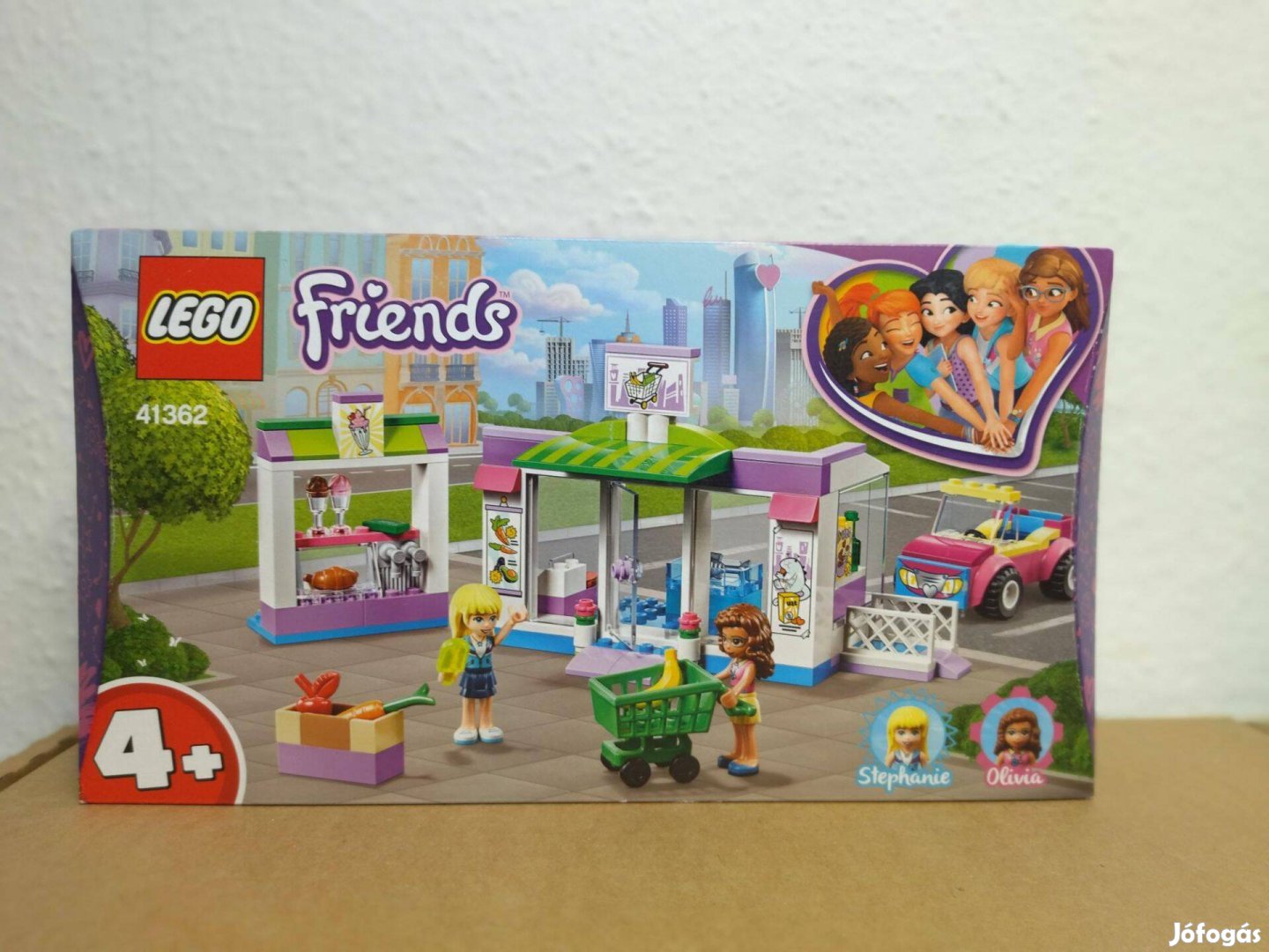 Lego Friends 41362 Heartlake City Szupermarket új, bontatlan