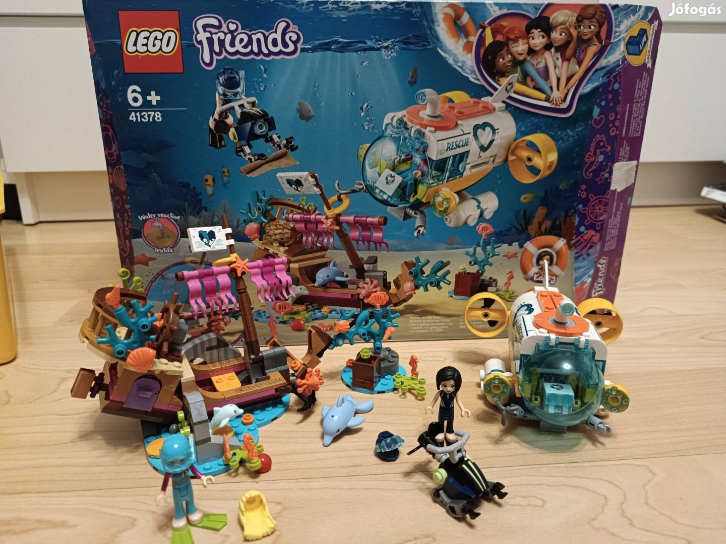 Lego Friends 41378 Delfin mentőakció