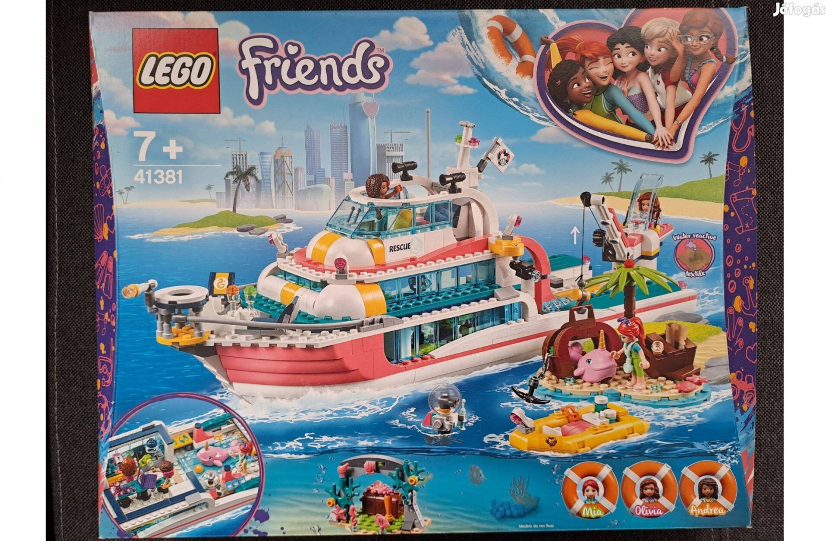 Lego Friends 41381 Mentőhajó