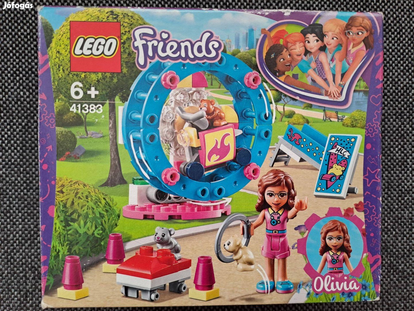 Lego Friends 41383 Olivia hörcsögjátszótere