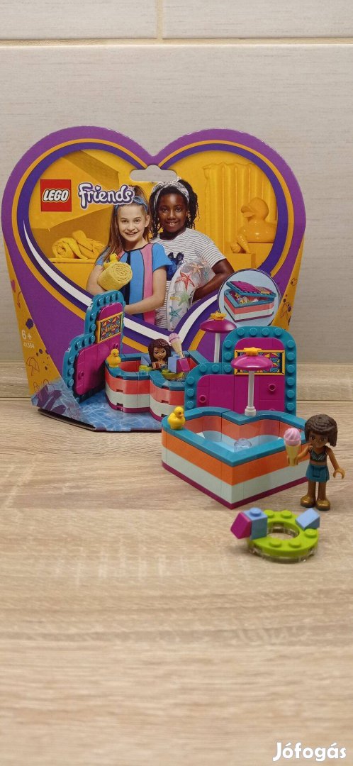 Lego Friends 41384 - Andrea nyári szív alakú doboza