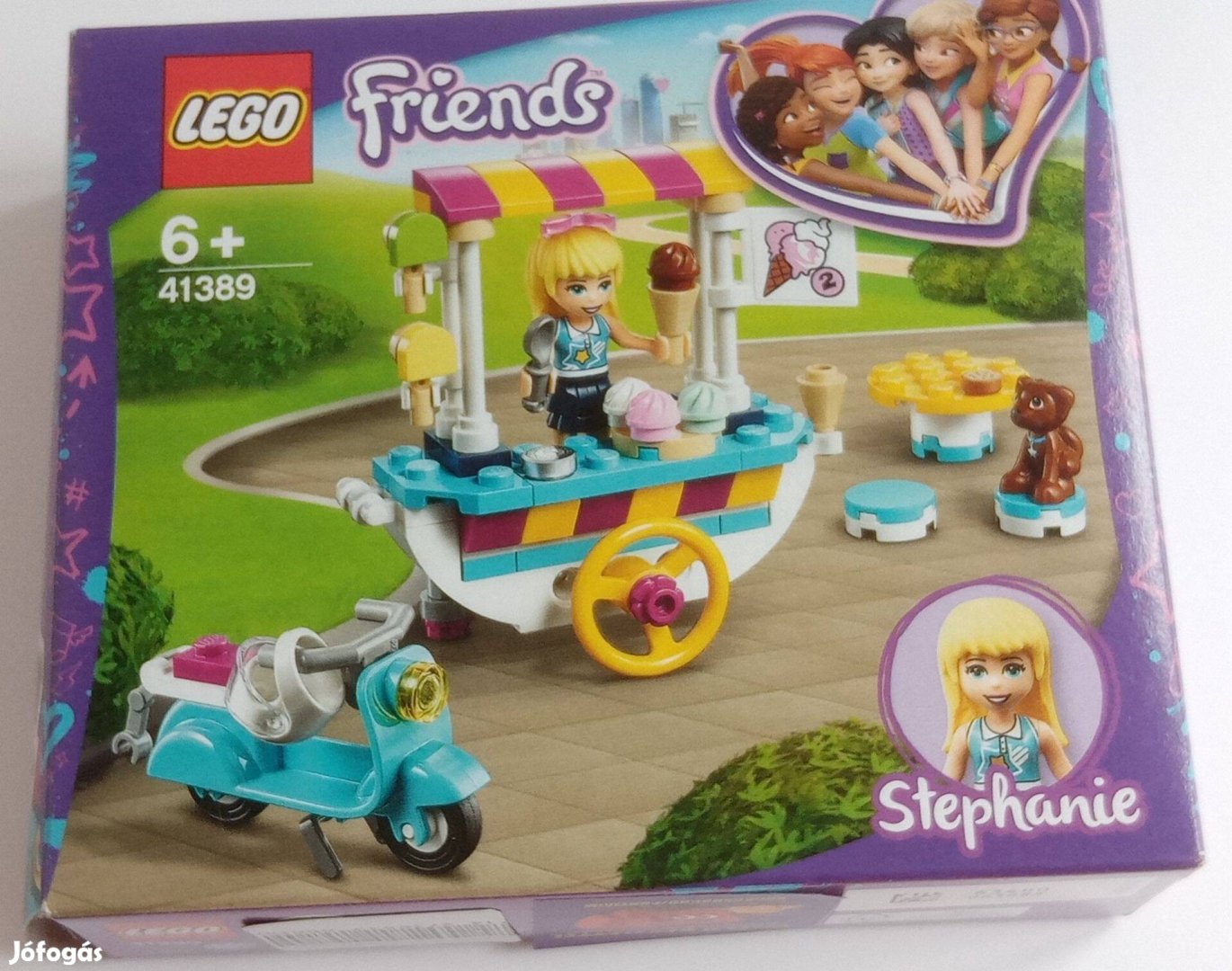 Lego Friends 41389 Fagyis tricikli