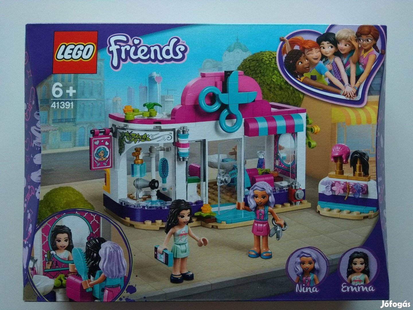 Lego Friends 41391 Heartlake City Fodrászat fodrász új bontatlan