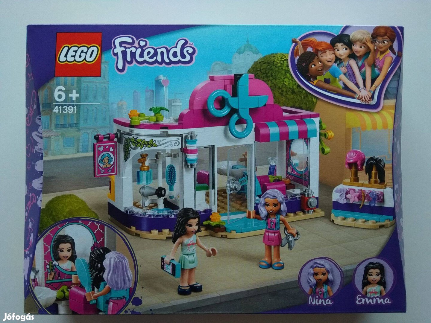 Lego Friends 41391 Heartlake City Fodrászat új bontatlan