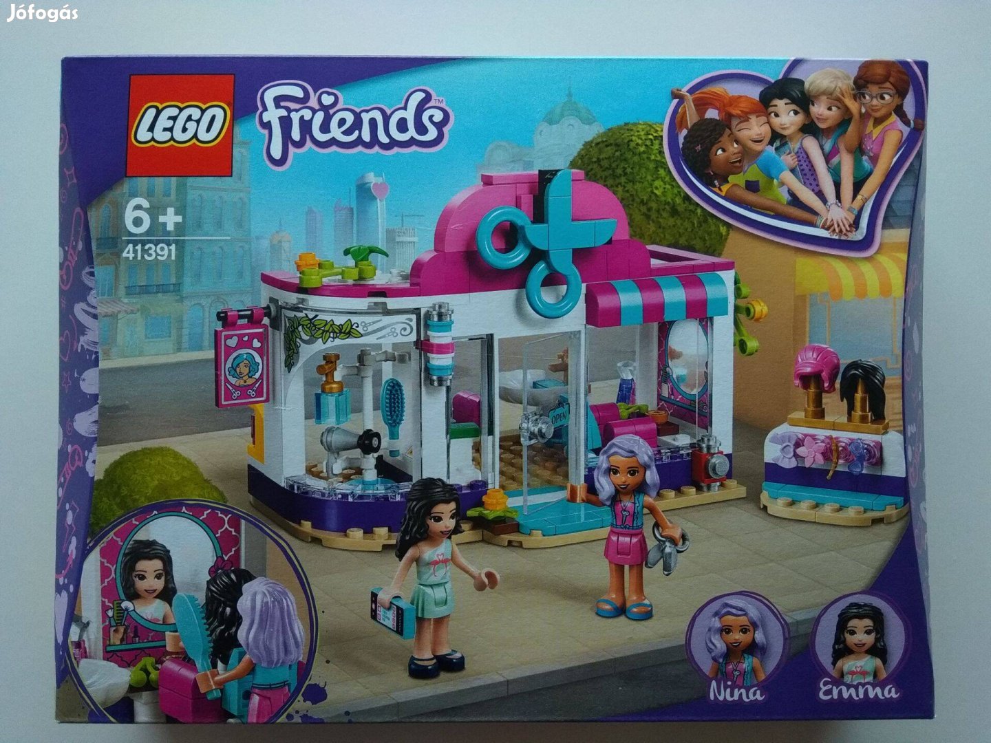 Lego Friends 41391 Heartlake fodrászat fodrász hajszalon új bontatlan