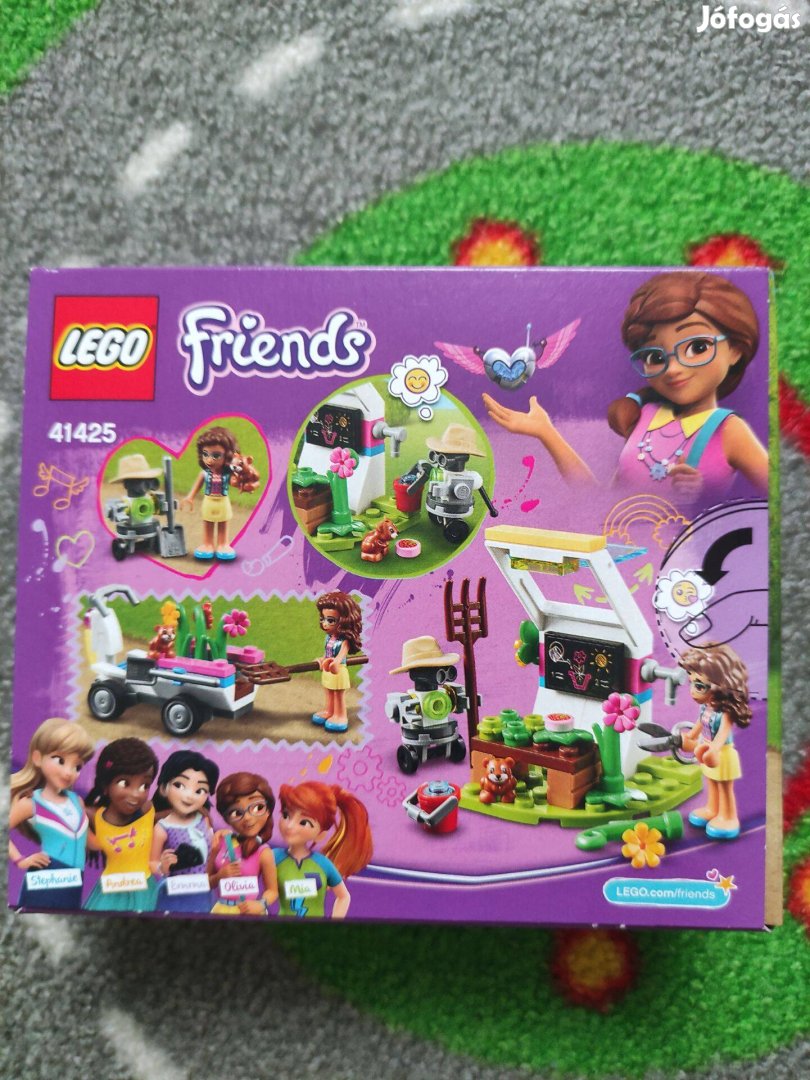 Lego Friends 41425 Olivia virágoskertje Új, bontatlan