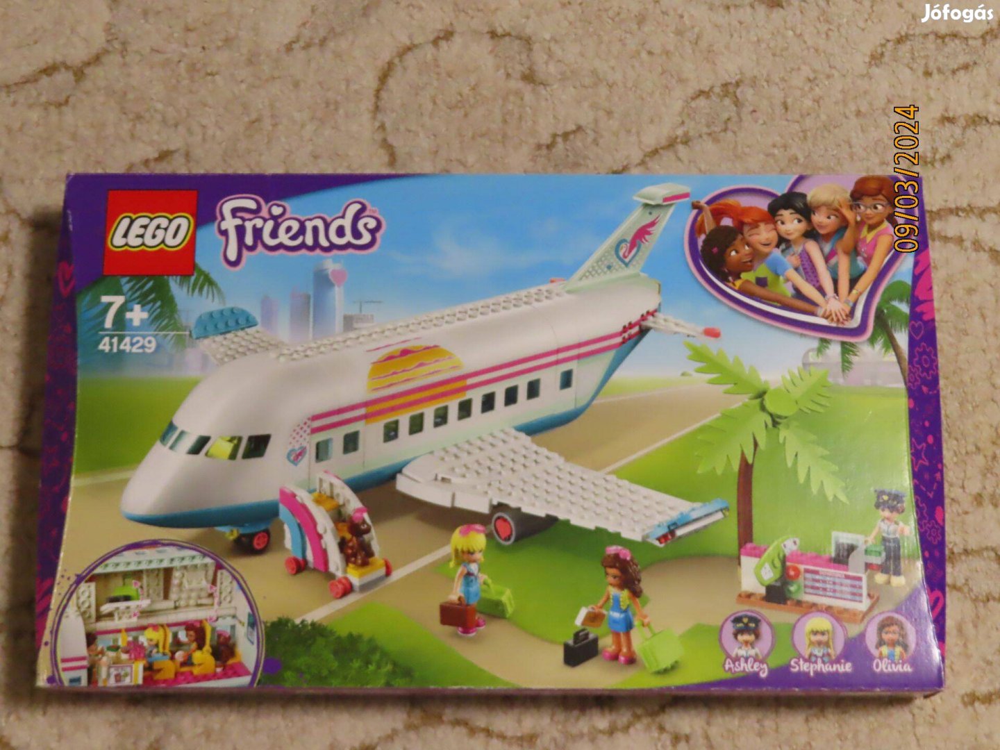 Lego Friends 41429 Heartlake City repülőgép