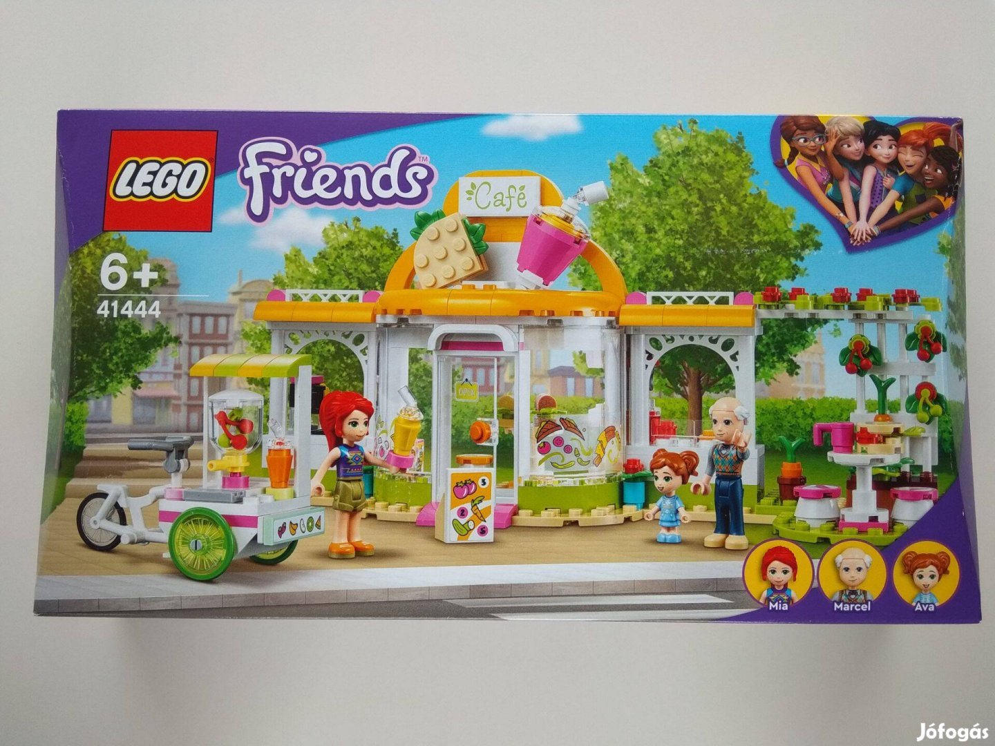 Lego Friends 41444 Heartlake City Bio Café kávézó új bontatlan