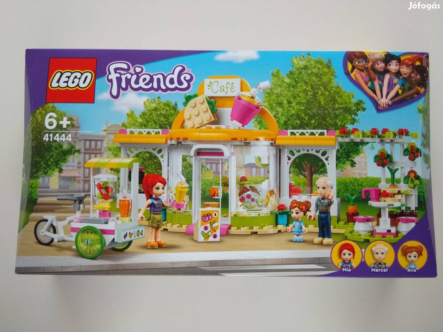 Lego Friends 41444 Heartlake City Bio Café kávézó új bontatlan