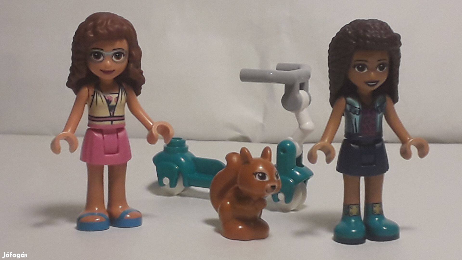 Lego Friends 41677 Figuracsomag ( 2 figura, 1 mókus, 1 roller) 2021