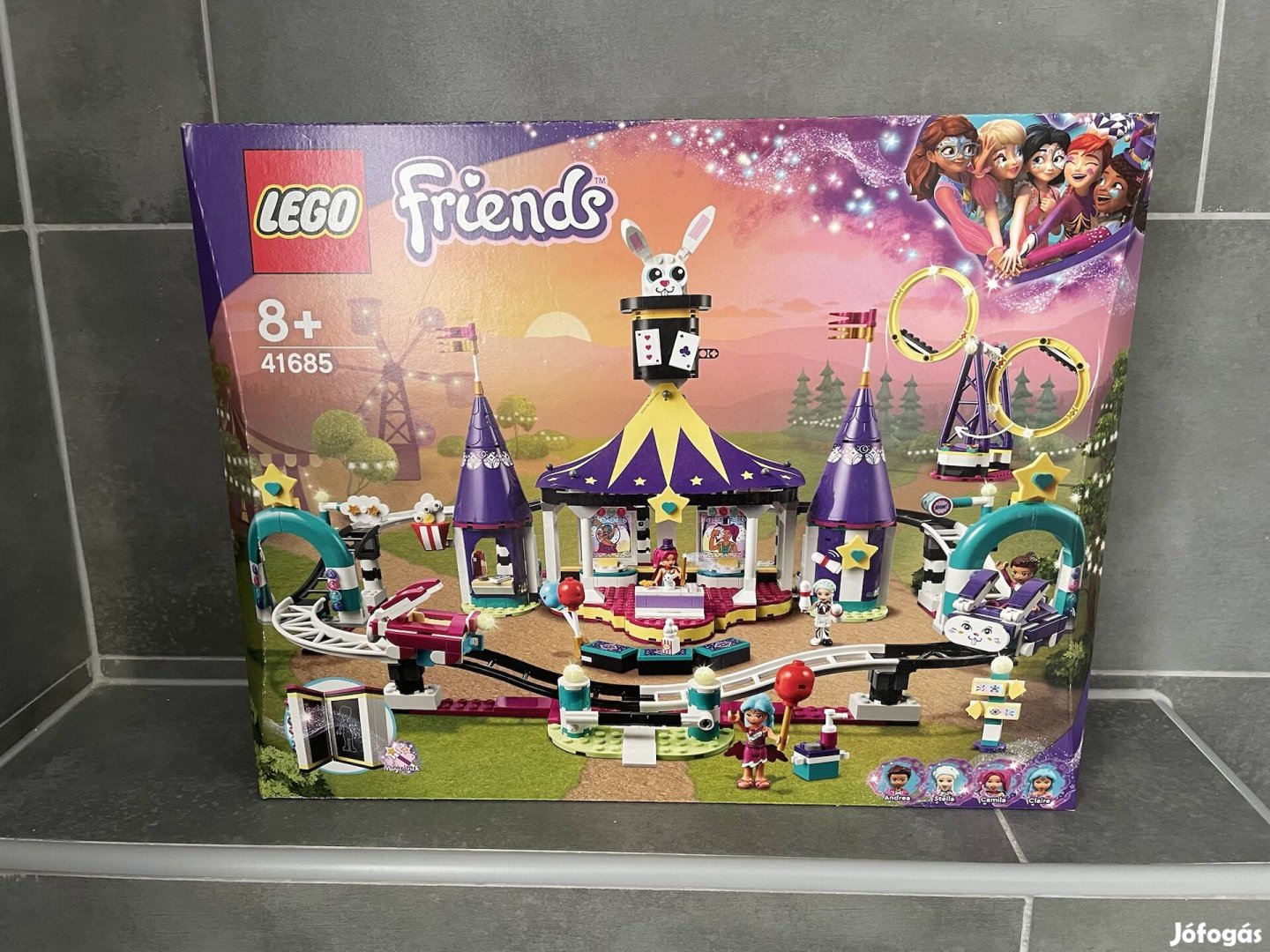 Lego Friends 41685 Varázslatos vidámparki hullámvasút Lego hullámvasút