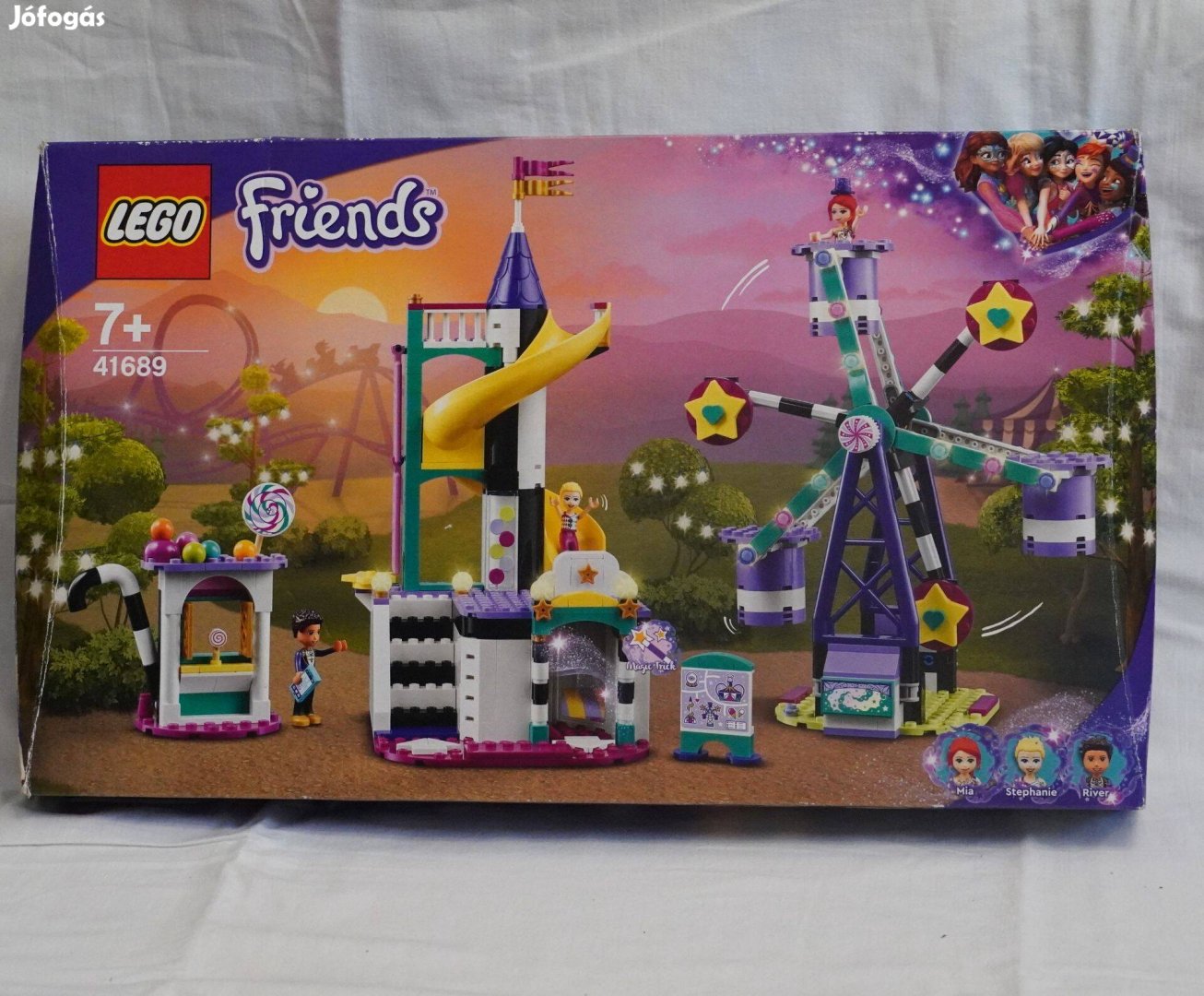 Lego Friends 41689 Varázslatos óriáskerék és csúszda Lego - Dobozával