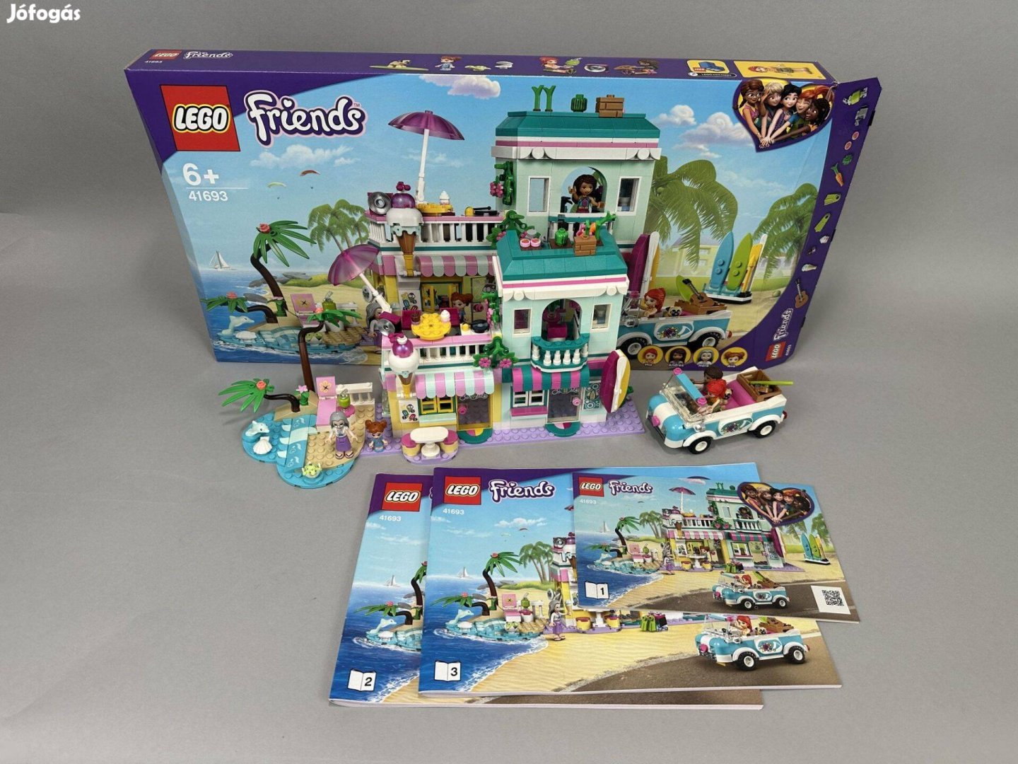 Lego Friends 41693 - Tengerparti házak szörfösöknek