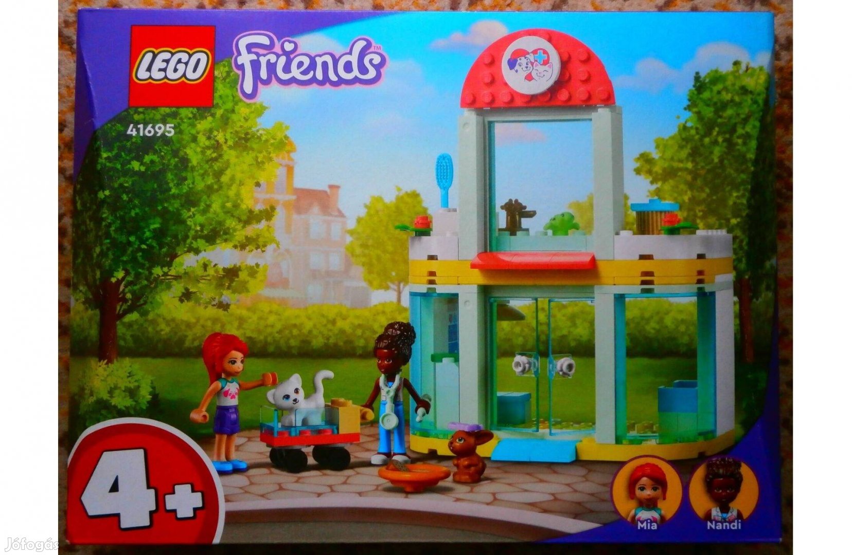 Lego Friends 41695 Állatkórház - Új, bontatlan