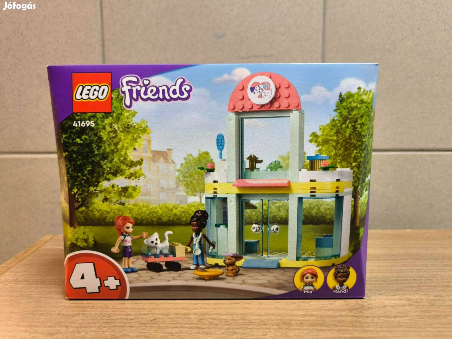 Lego Friends 41695 Állatkórház új, bontatlan