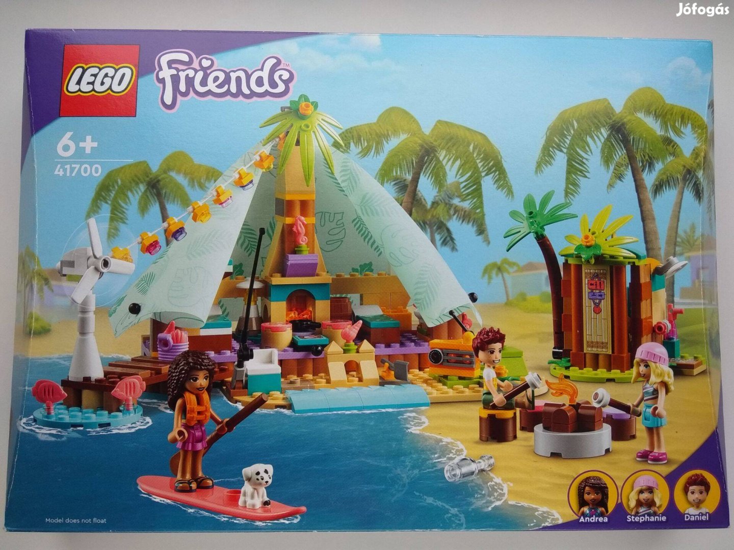 Lego Friends 41700 Luxuskemping a tengerparton bontatlan új