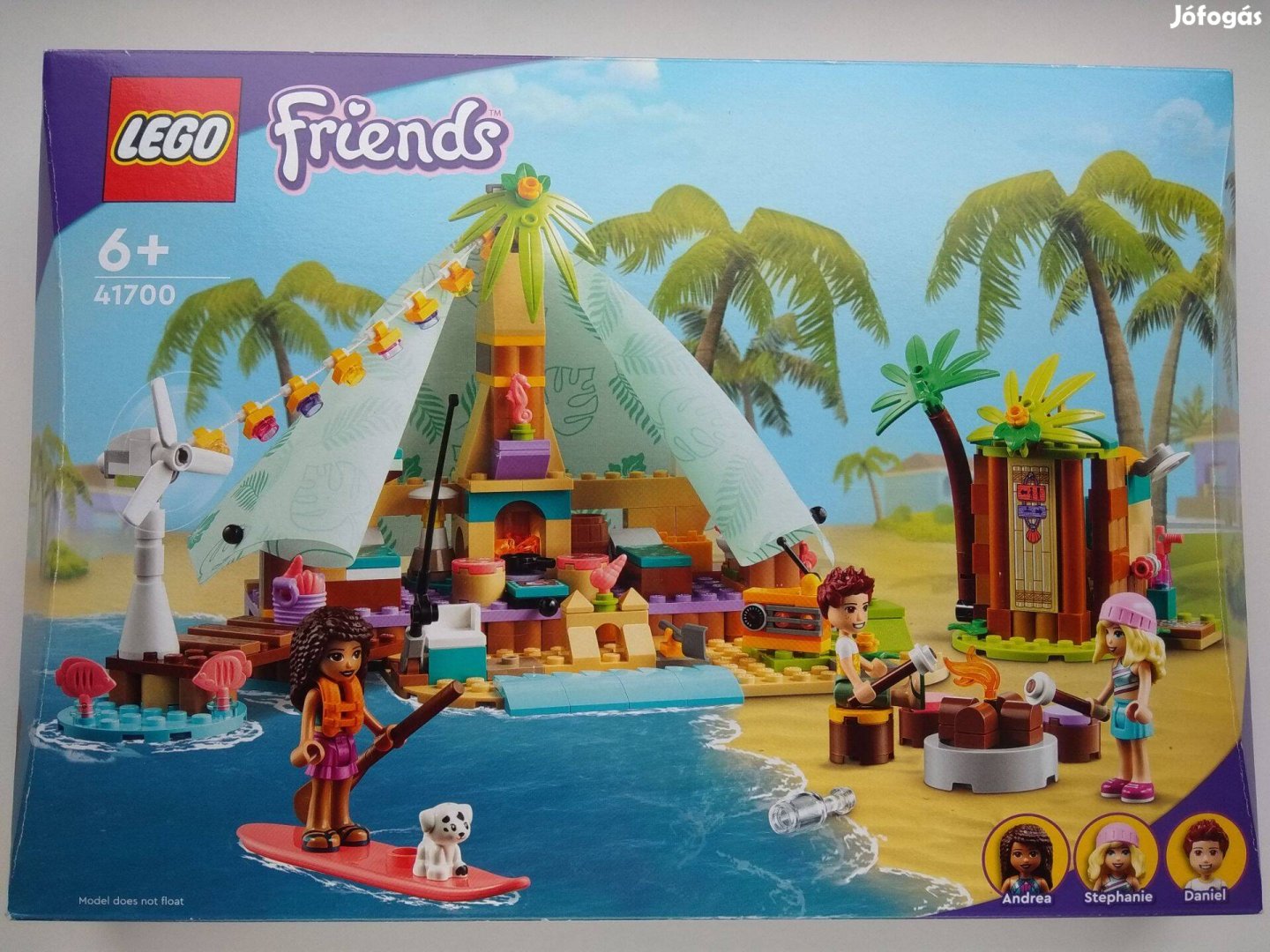 Lego Friends 41700 Luxuskemping a tengerparton új bontatlan