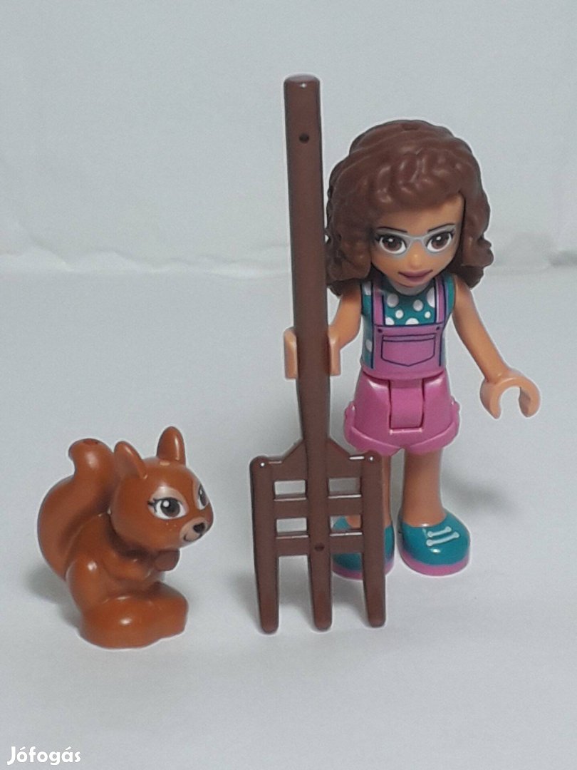 Lego Friends 41707 Olívia minifigura mókussal 2022