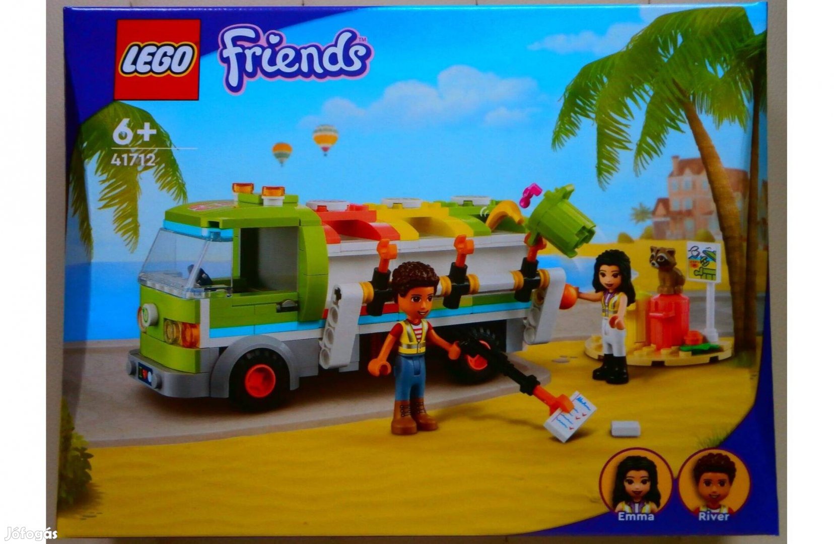 Lego Friends 41712 Újrahasznosító teherautó - Új, bontatlan