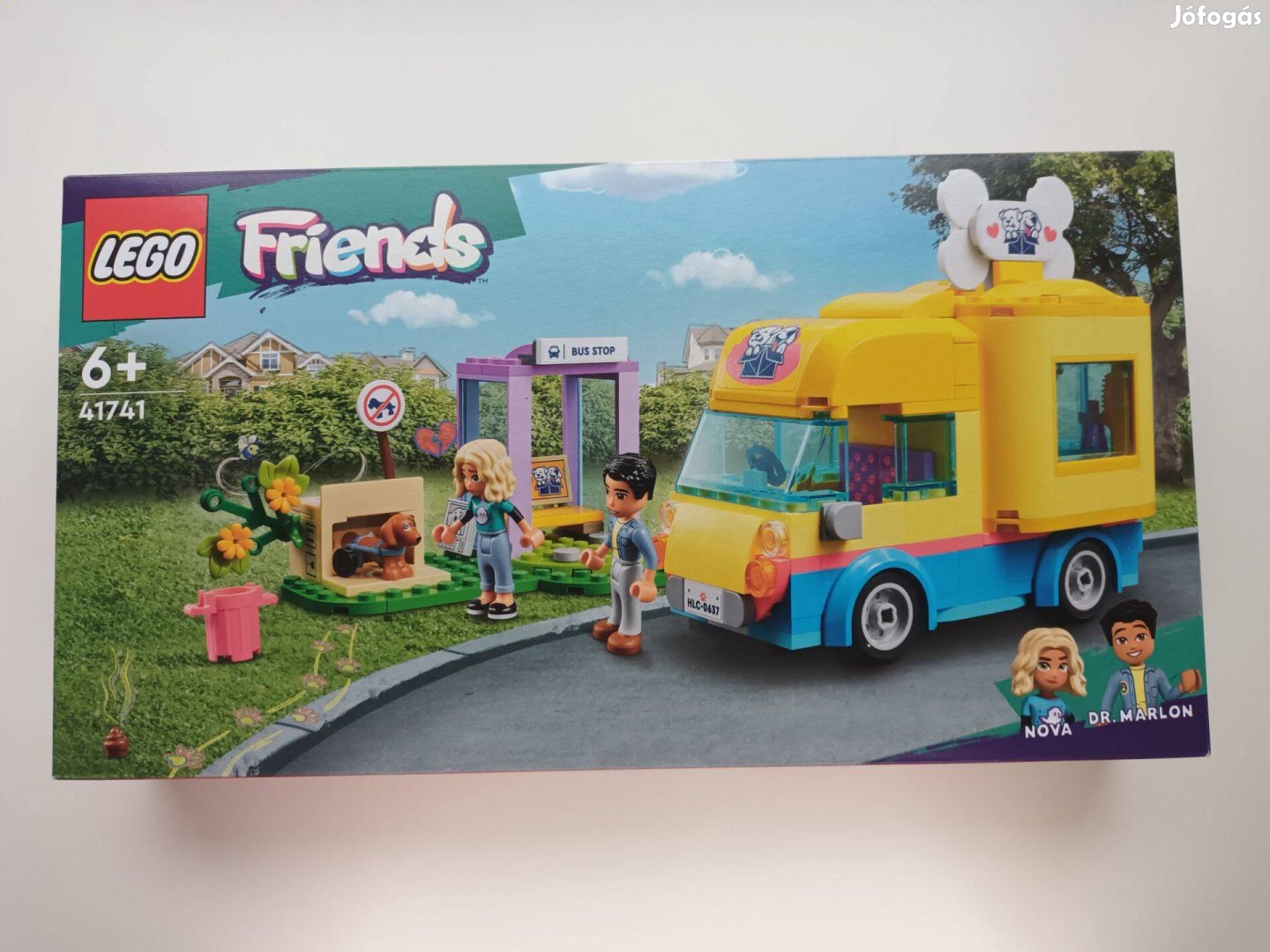 Lego Friends 41741 Kutyamentő állatmentő furgon új bontatlan