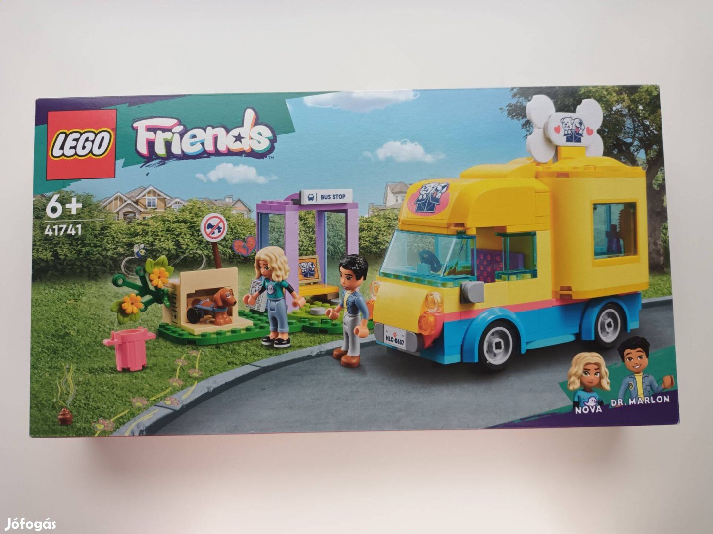 Lego Friends 41741 Kutyamentő furgon bontatlan új