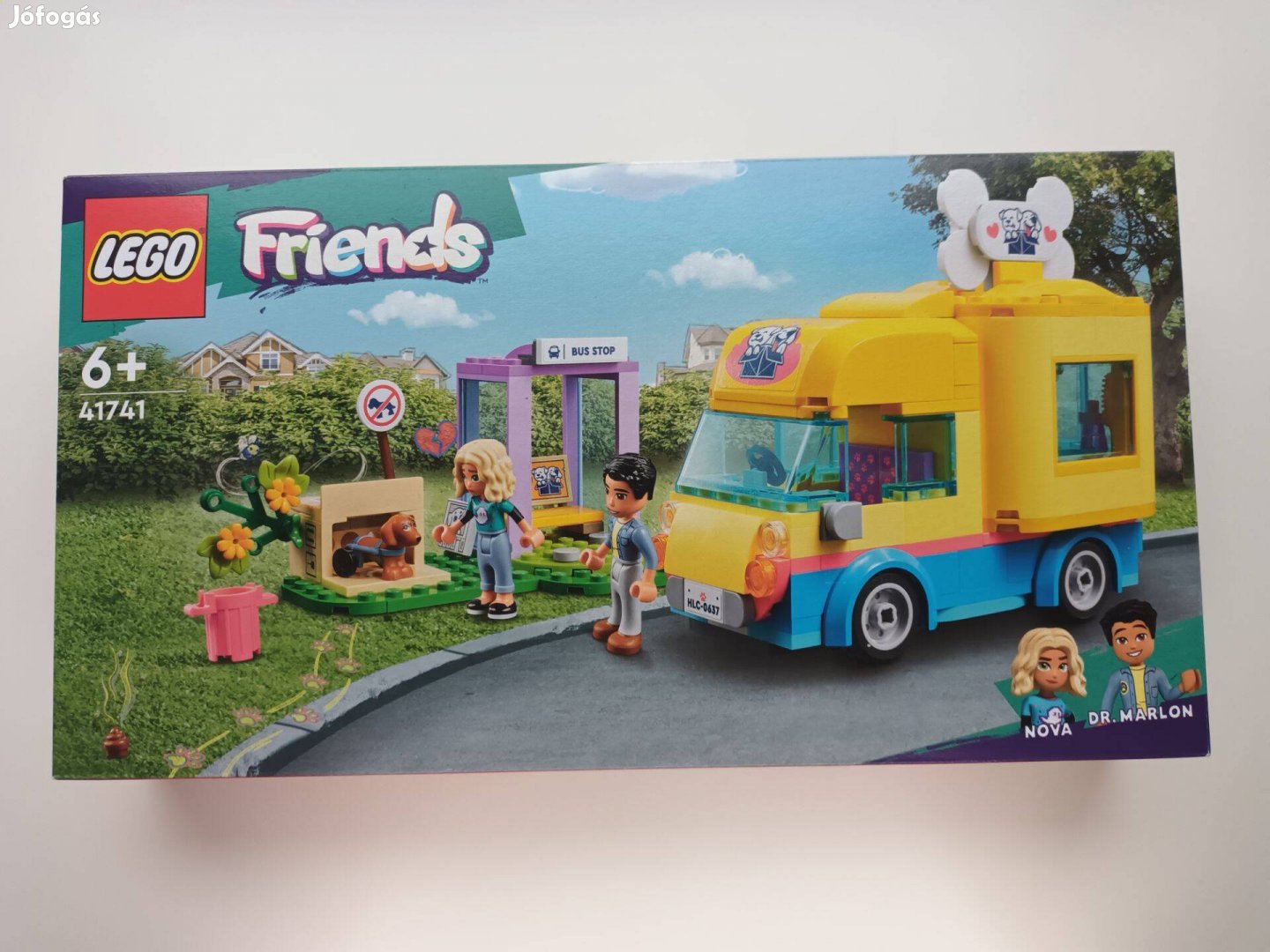 Lego Friends 41741 Kutyamentő furgon új bontatlan