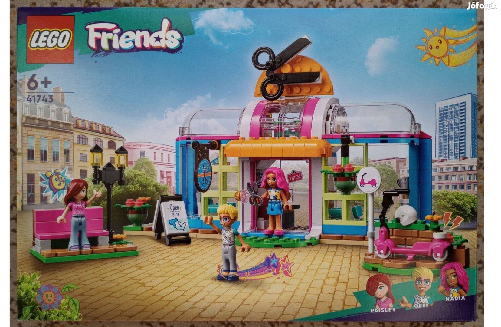 Lego Friends 41743 Hajszalon - Új, bontatlan
