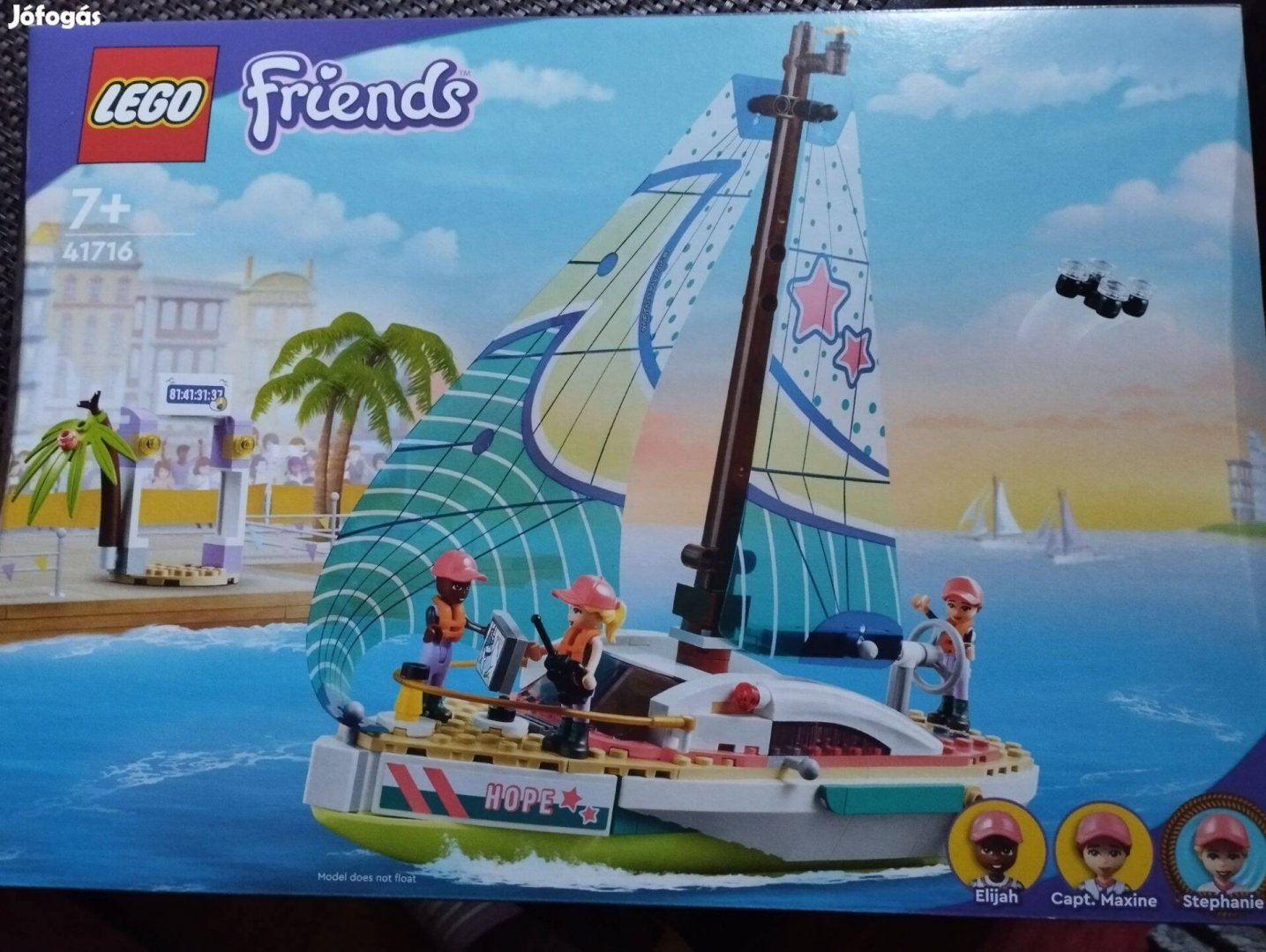 Lego Friends 7+ vitorlás játék új bontatlan