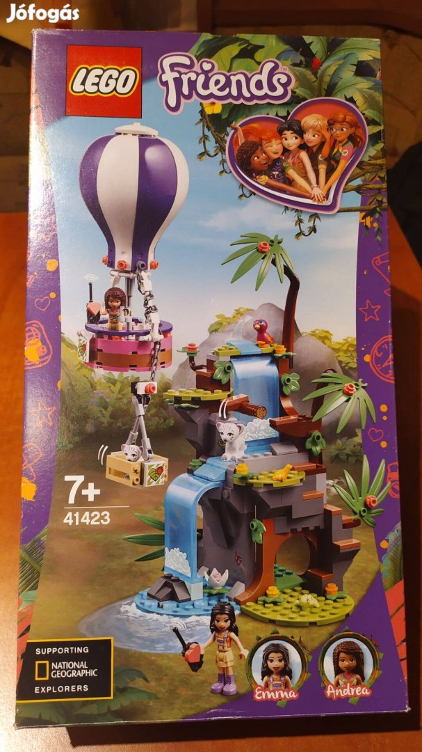 Lego Friends Hőlégballonos tigris mentőakció