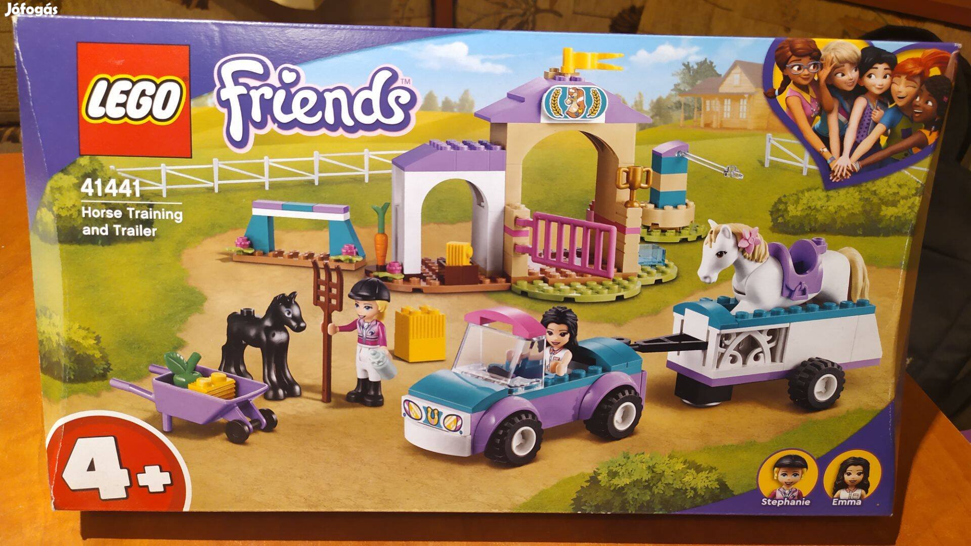 Lego Friends Lovasiskola és utánfutó