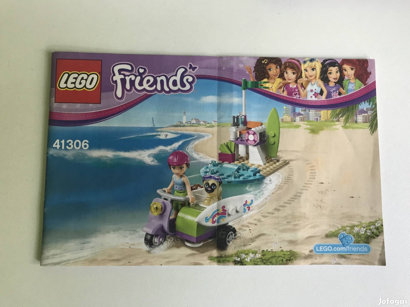 Lego Friends Mia tengerparti robogója