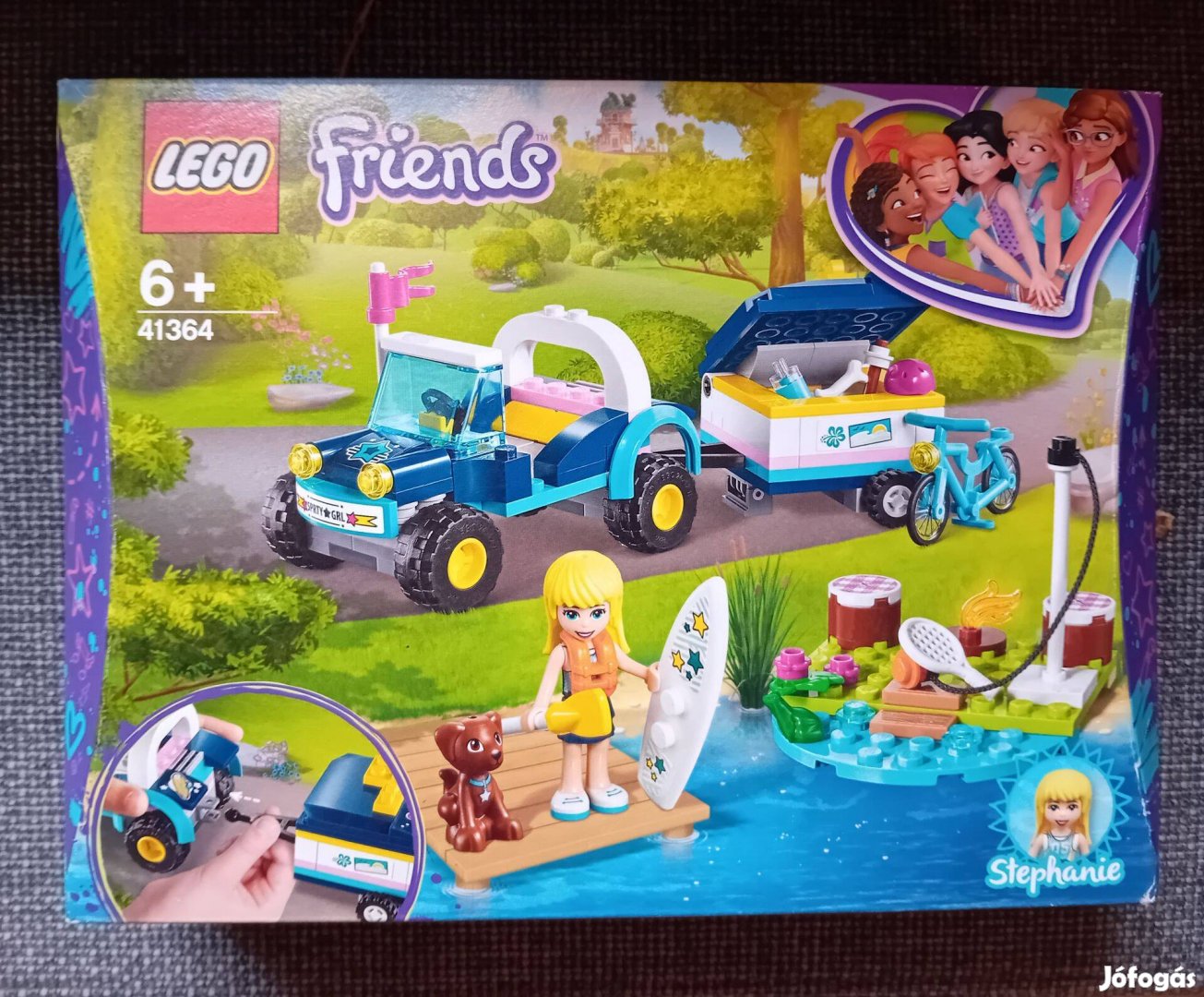 Lego Friends Stephanie dzsipje (6+)