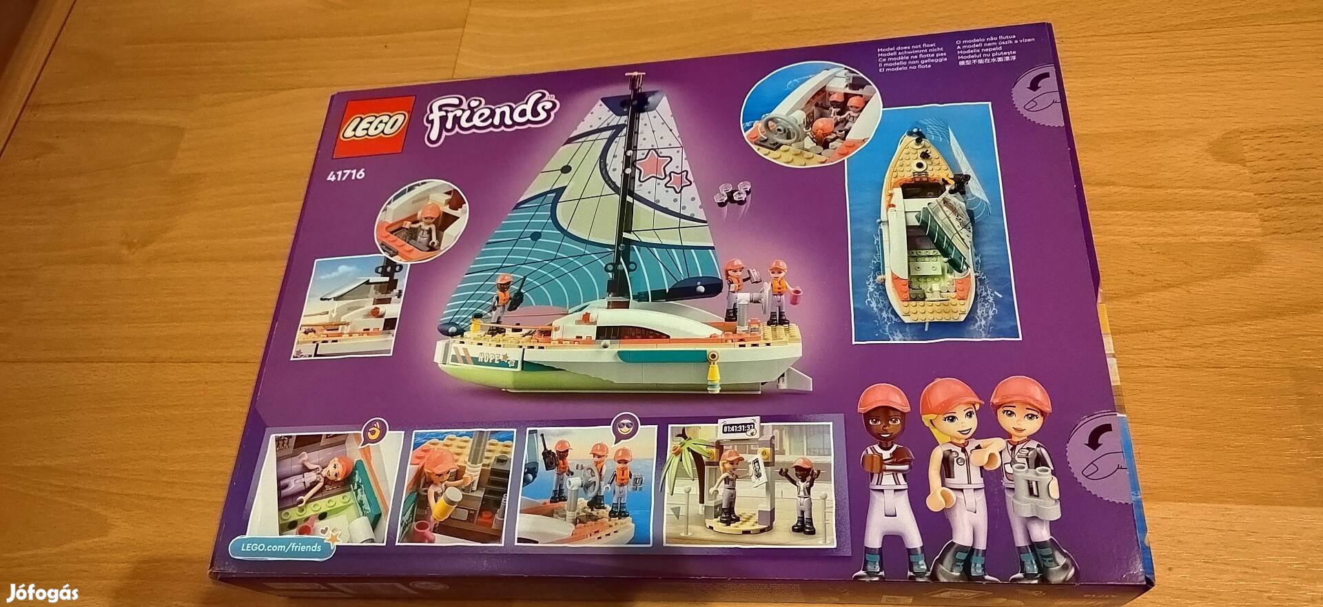 Lego Friends: Stephanie vitorlás kalandja (41716)